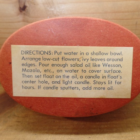 Vintage St Peter Nacht Lichte Floating Candle Wicks Germany - Picture 6 of 10